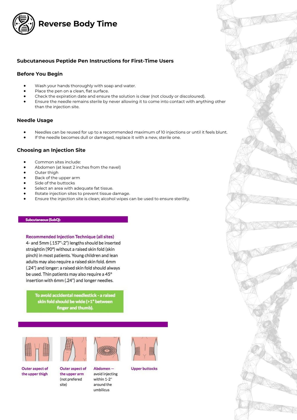 Semaglutide Protocol Instructions