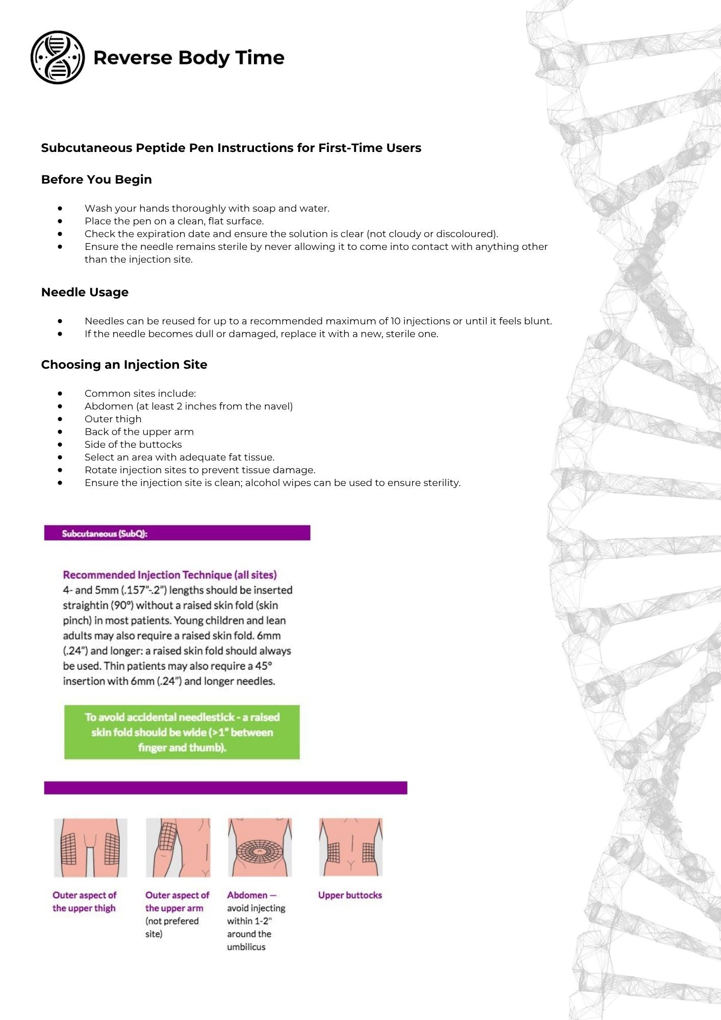Semaglutide Protocol Instructions